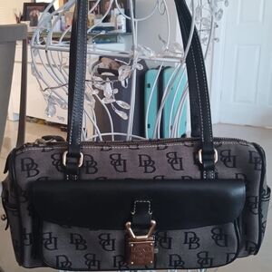 Dooney & Bourke Black and Gray Women's Bag